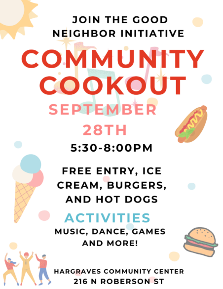 Community Cookout Flyer (3) (1)