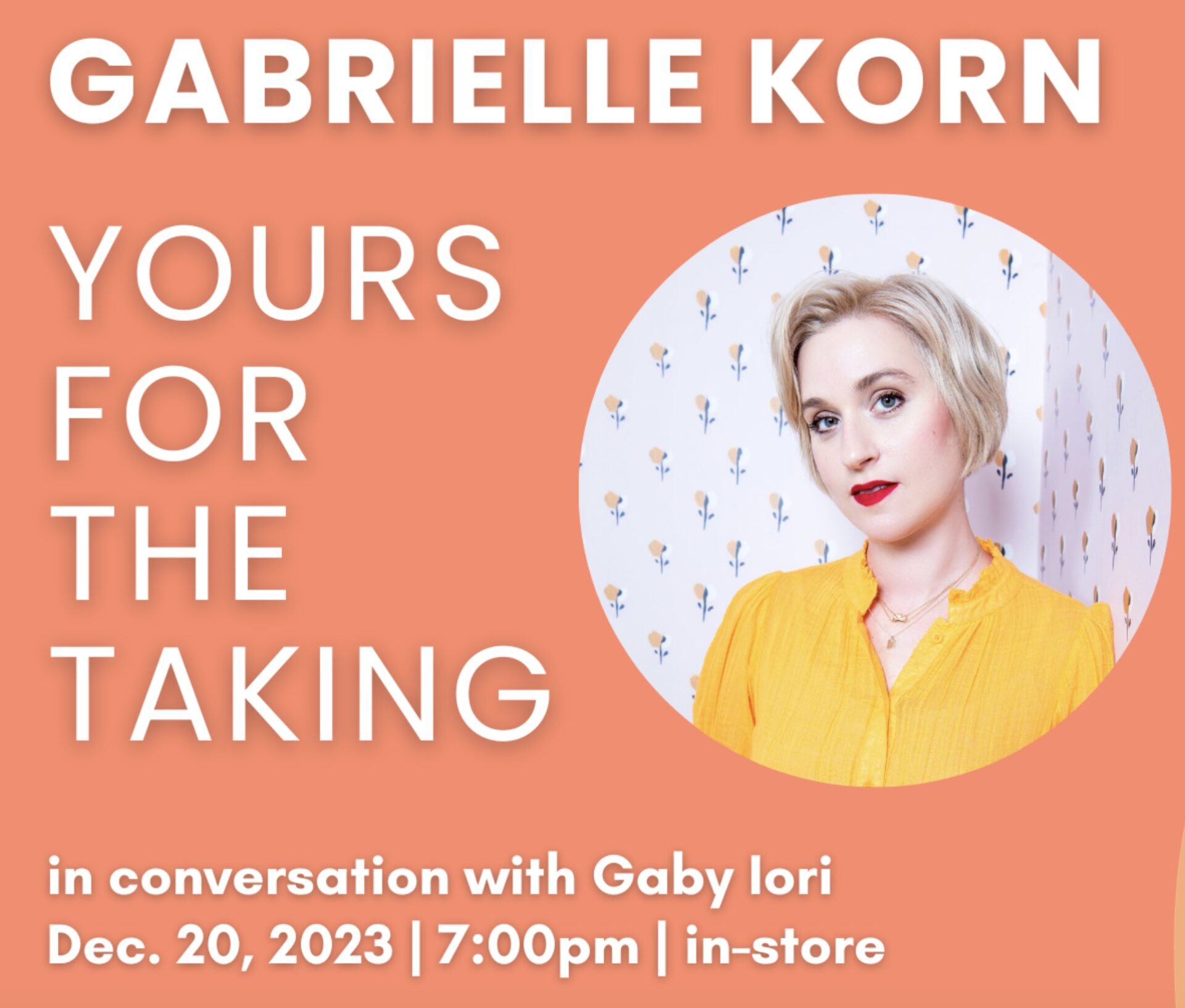 Yours for the Taking with Gabrielle Korn