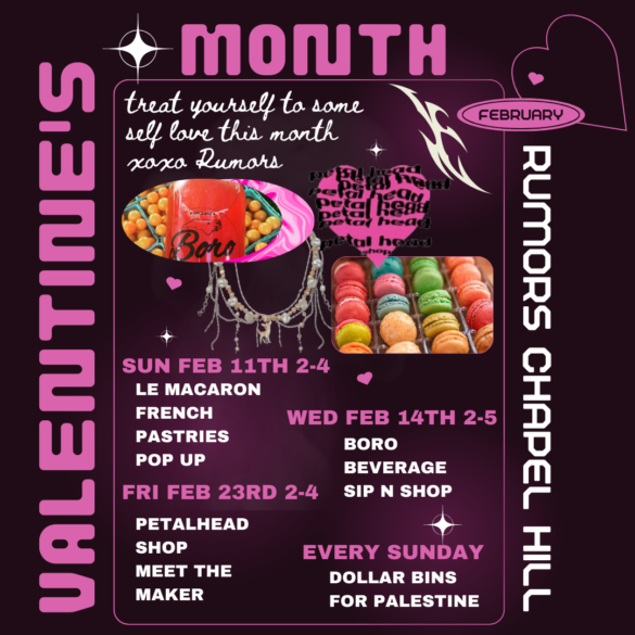 Purple Pink White Modern Neon Futuristic Valentine's Day Event Flyer (Instagram Post)