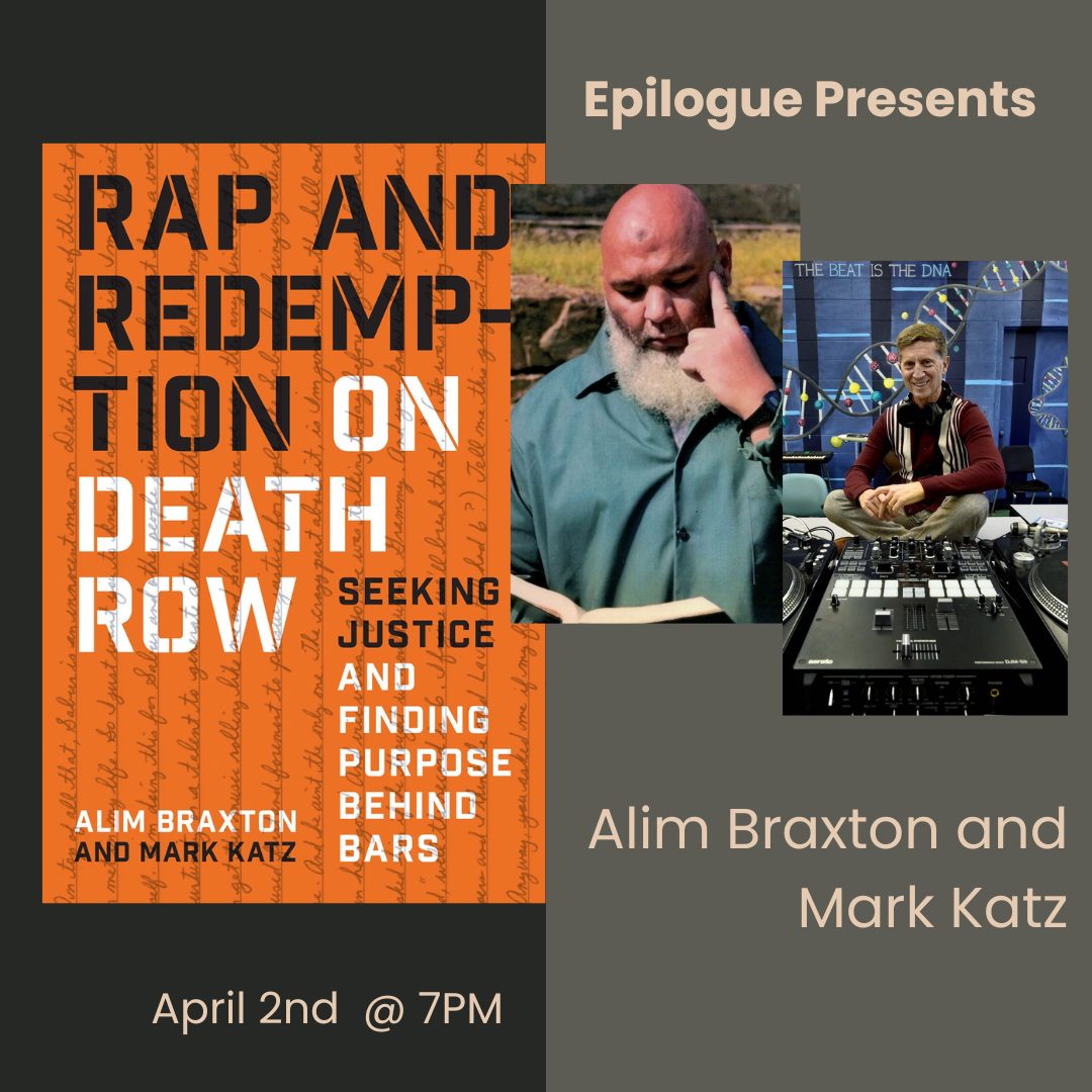 Rap and Redemption on Death Row Book Launch: A conversation with