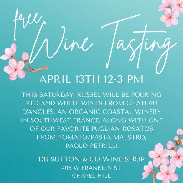 april 13 tasting